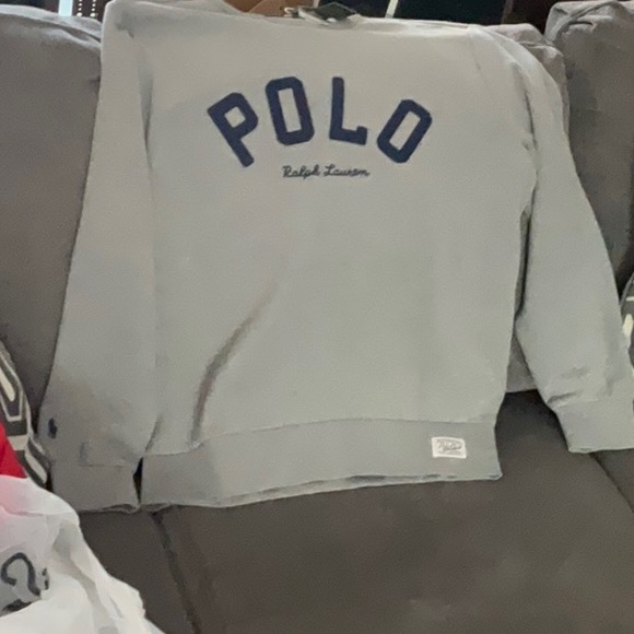 Polo by Ralph Lauren Gray Sweatshirt for Men - Picture 1 of 4